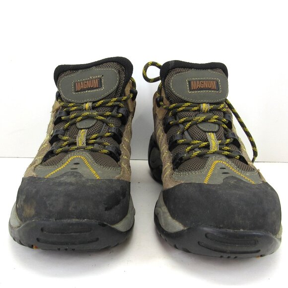 Magnum Essential Equipment Leather Upper Steel Toe Work Boot Low Top Men's 7 - Picture 1 of 9